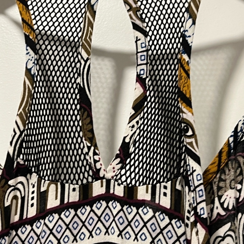 Romeo & Juliet Couture Black and White Smocked Maxi Skirt - Picture 5 of 6